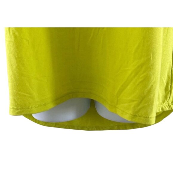 Rue21 Womens Lime Green Tank Top L Rayon/Spandex Made In Vietnam - Picture 8 of 9